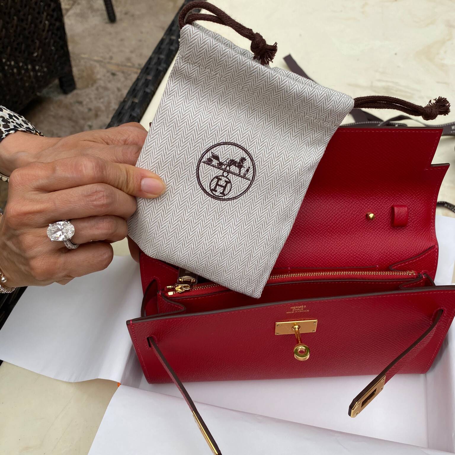 CloseUp Interview with The New Hermès Kelly To Go Wallet PurseBop