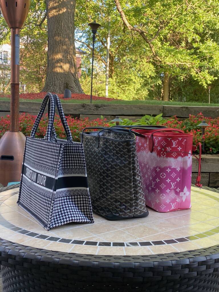 The Tote Showdown: LV Neverfull vs Dior Book Tote vs Goyard Artois -  PurseBop