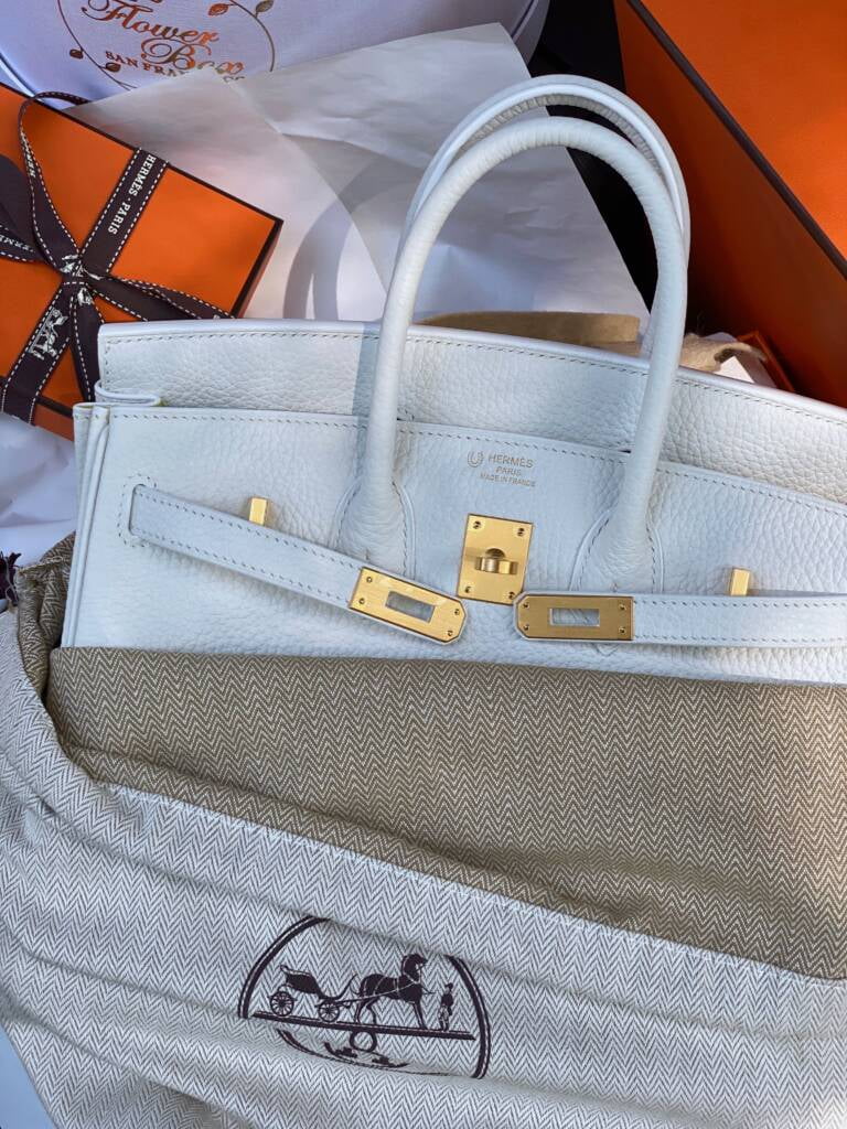 Hermes Birkin 30 Togo Gold - Stamp M Square HOLD AL - THE PURSE AFFAIR