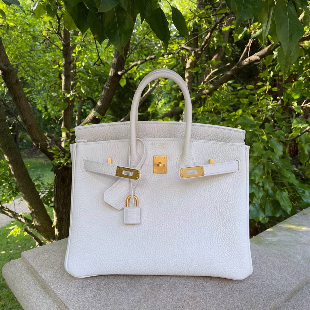 white birkin 25