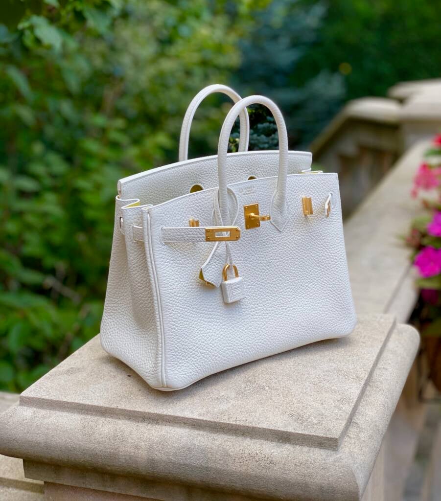 white birkin 25