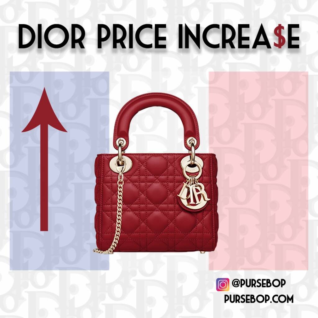 Dior Raises Prices 2020 - PurseBop