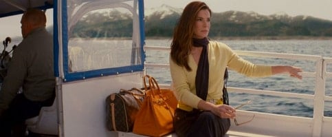 orange birkin in 'The Proposal'