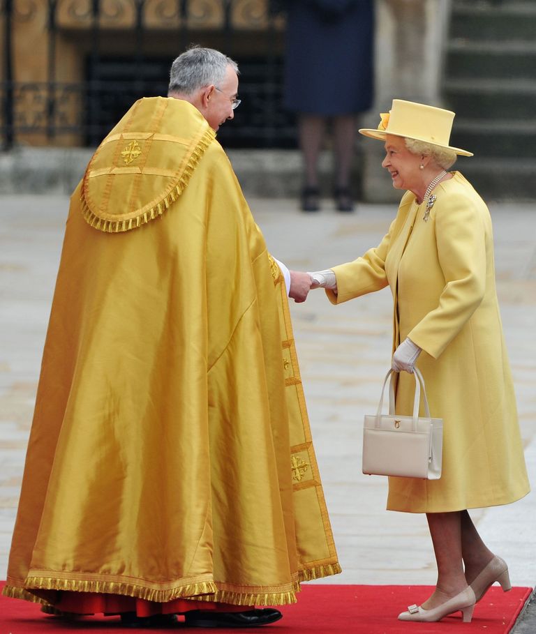 Queen Elizabeth at Prince Williams wedding