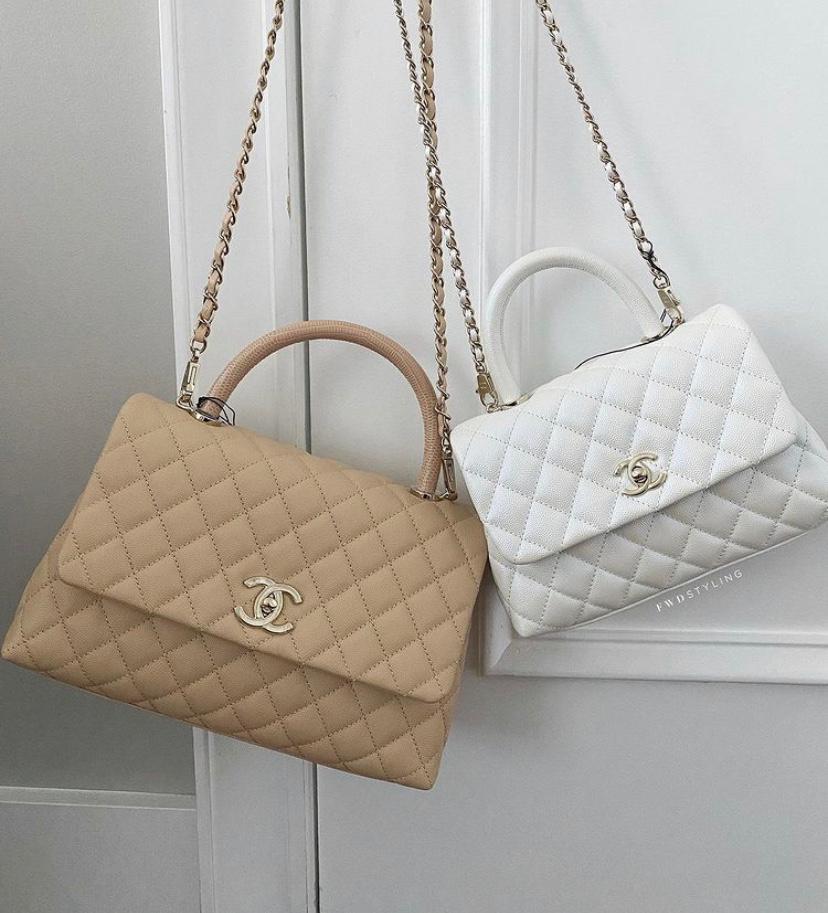 Size Guide: Chanel Coco Top Handle - The Vault