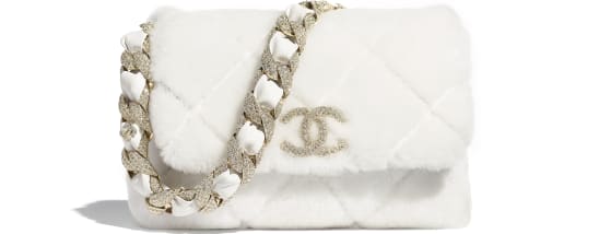 Chanel Shearling Bag 2020