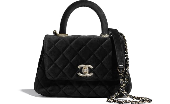 Review of Chanel Flap Bag with Top Handle (Coco Handle Bag) — My Golden  Beauty