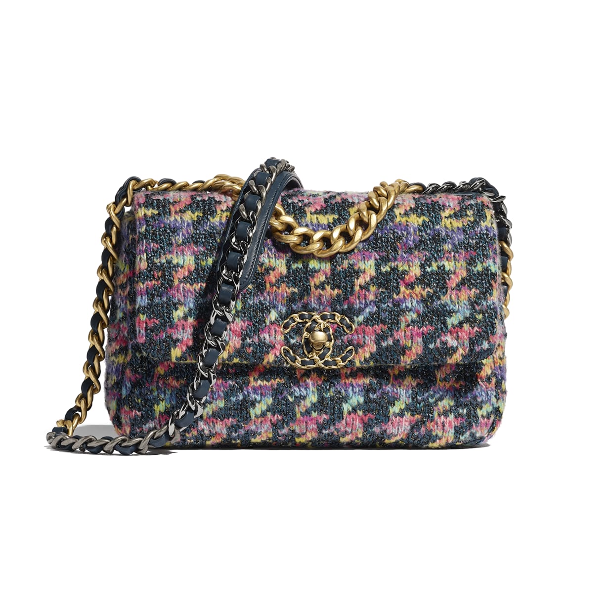 CHANEL 19 Tweed Flap Bag