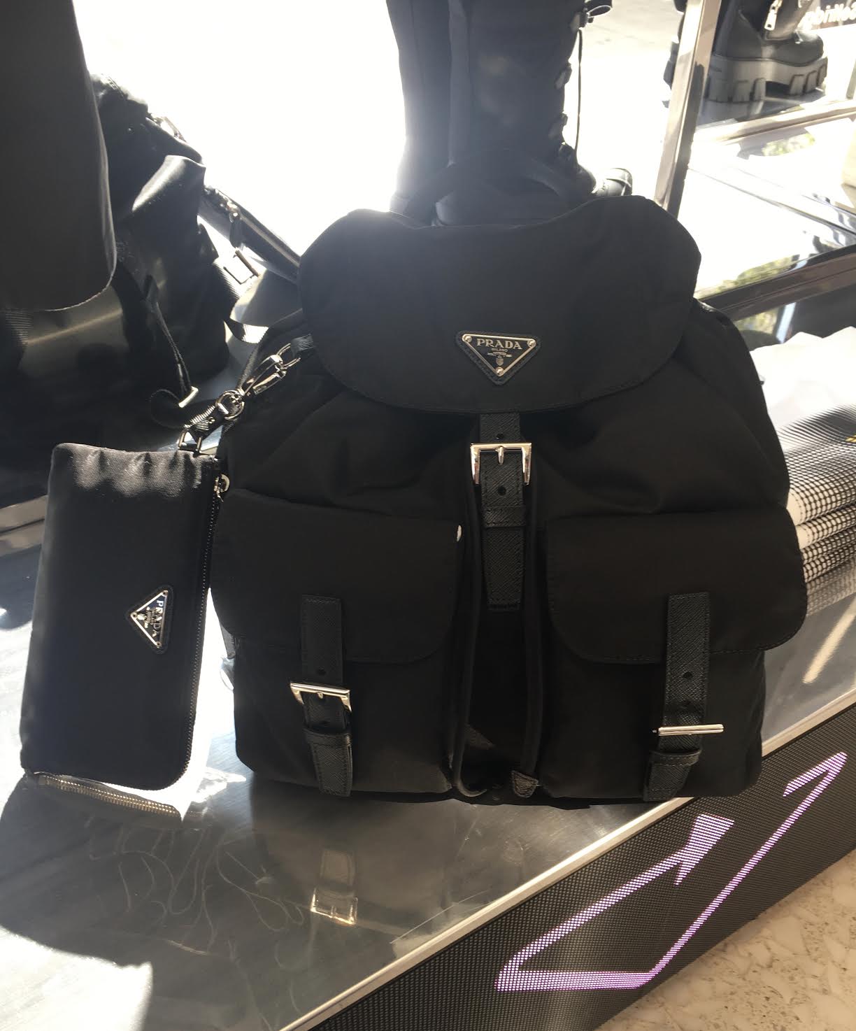 Prada Re Nylon Backpack