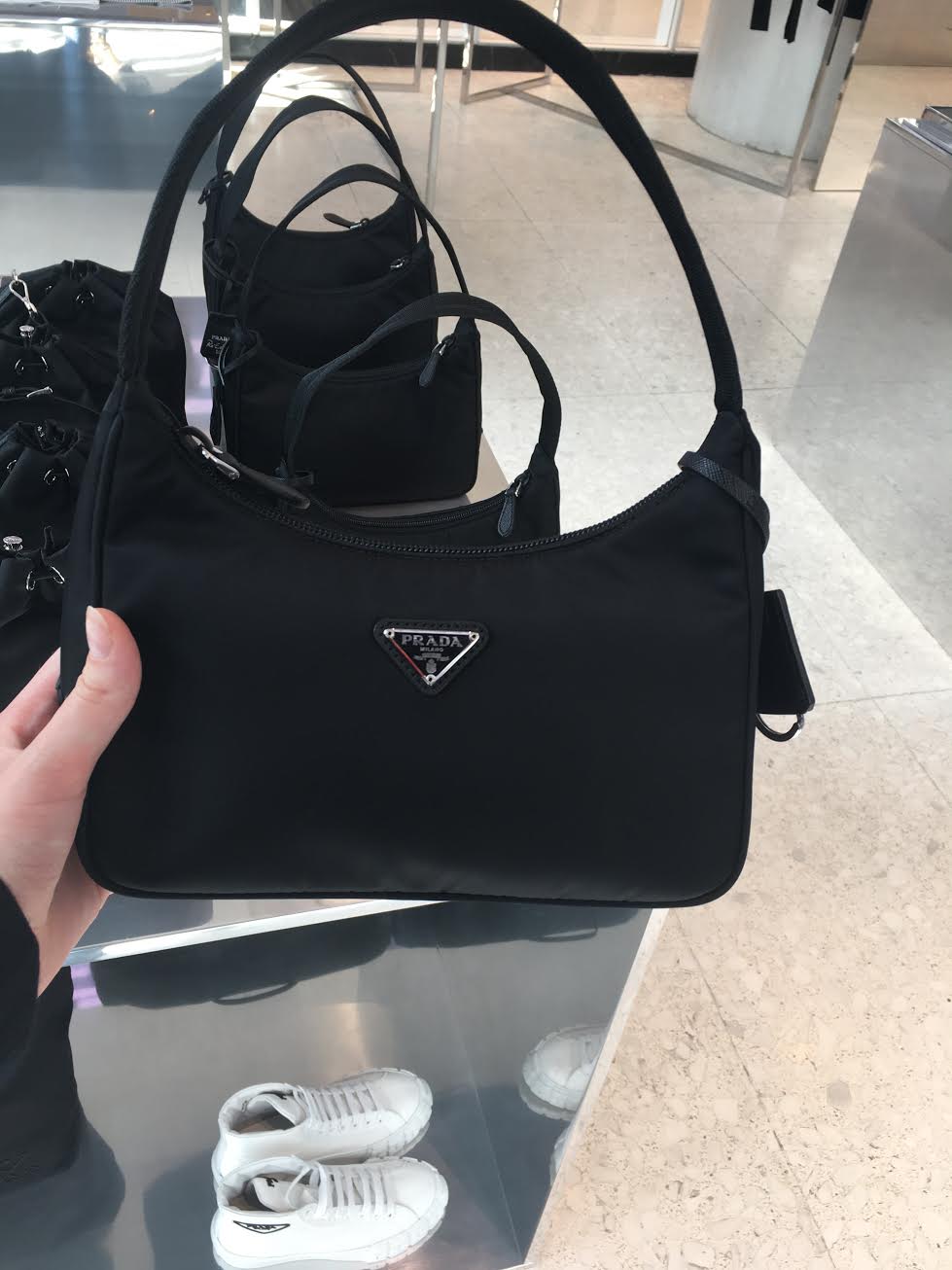 Prada Re-Nylon Collection sustainable bags