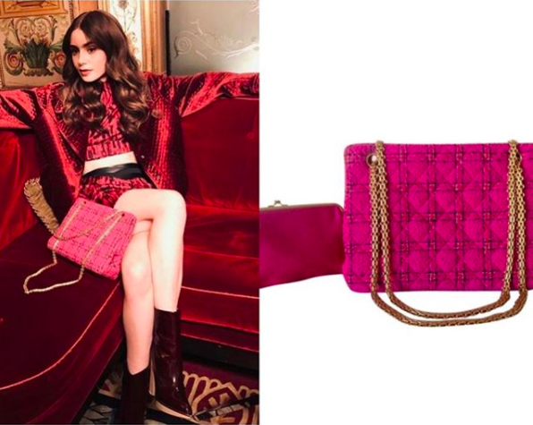 Emily in Paris: Season 1 Episode 4 Emily's Flap Bag with Small Purse