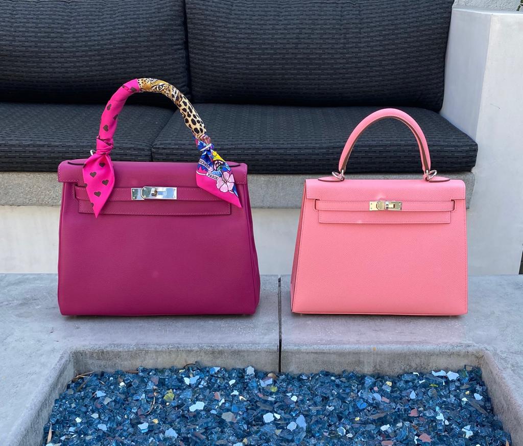 hermes kelly 25 pink