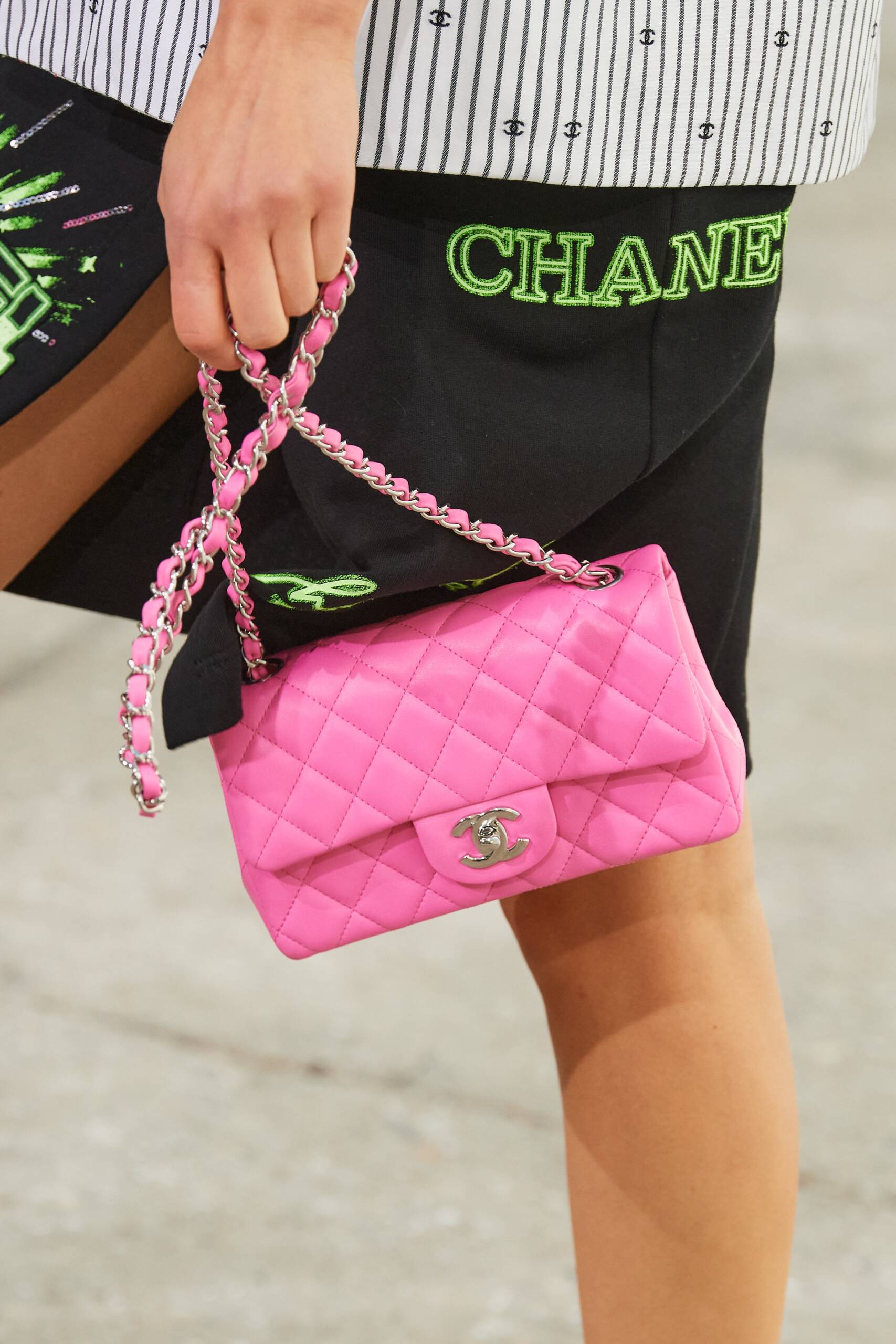 chanel tweed bag 2021