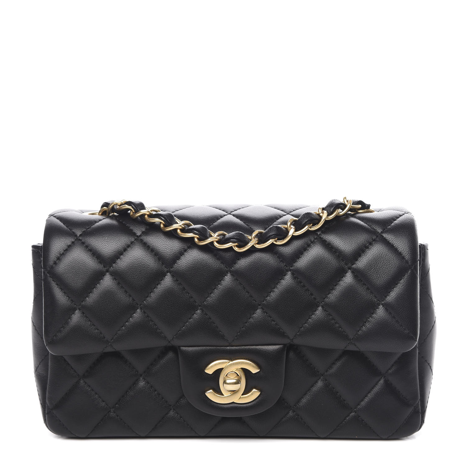 ysl loulou small black and gold