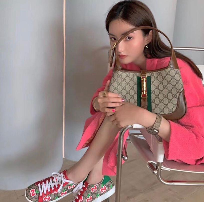 Gucci Canvas Jackie Bag