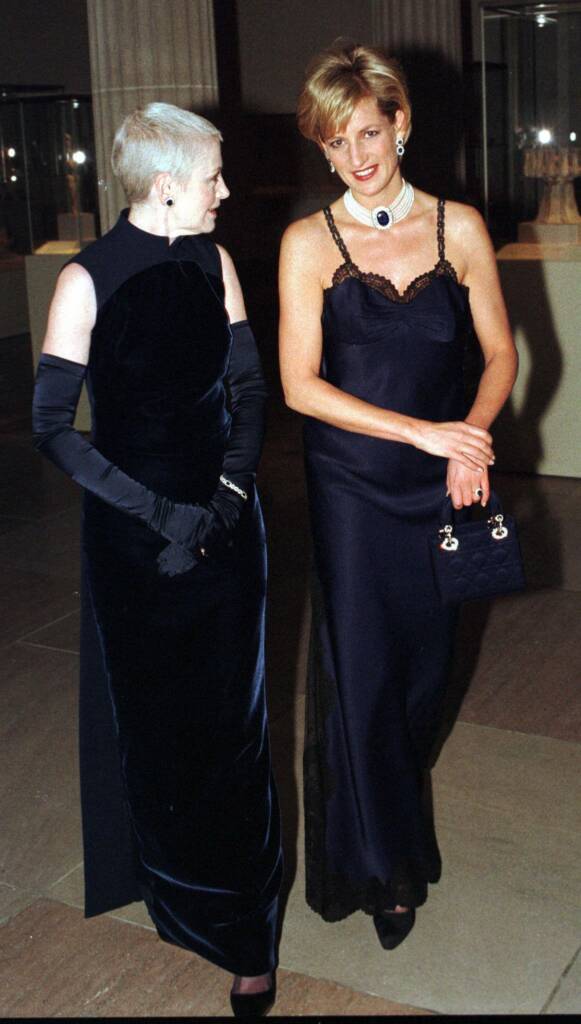 Lady Di with Dior 