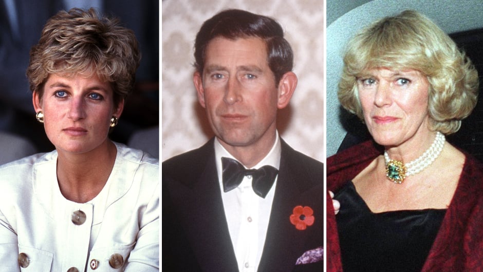 Diana, Charles and Camilla