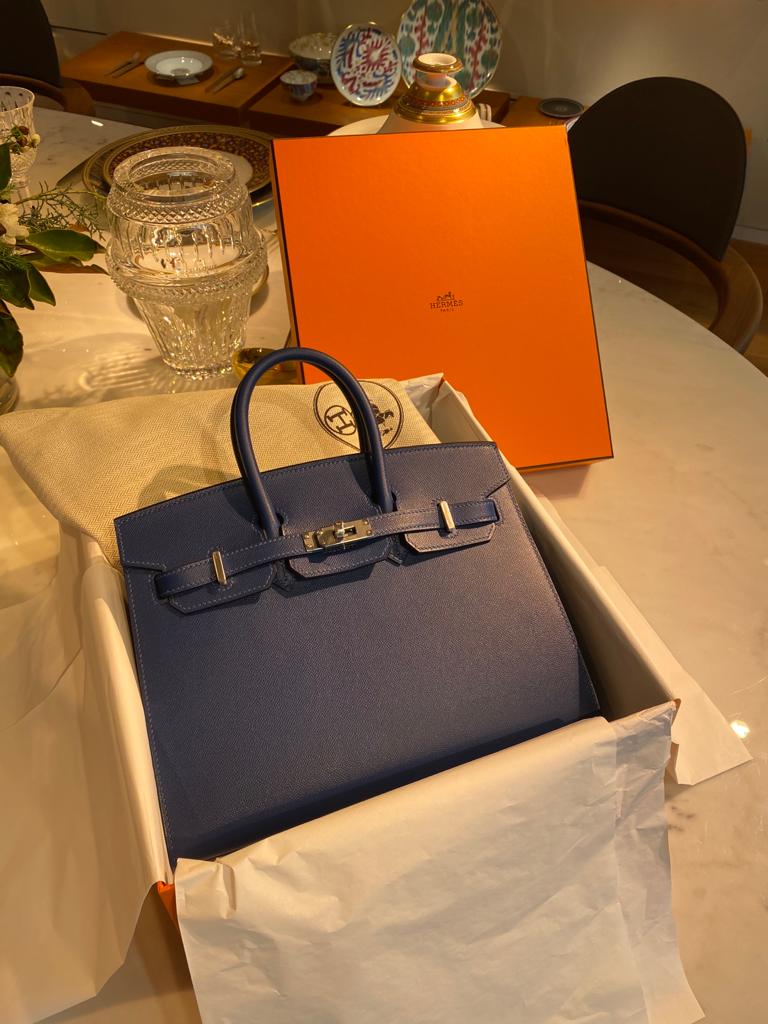 Unboxing Hermes Birkin 25 Touch 