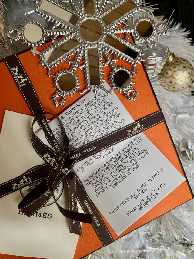 Hermès Buyer Beware Read Your Receipts PurseBop