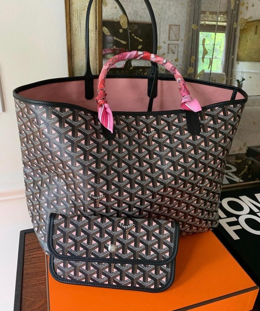 Goyard Women's Limited Edition Pink St. Louis PM Claire Tote