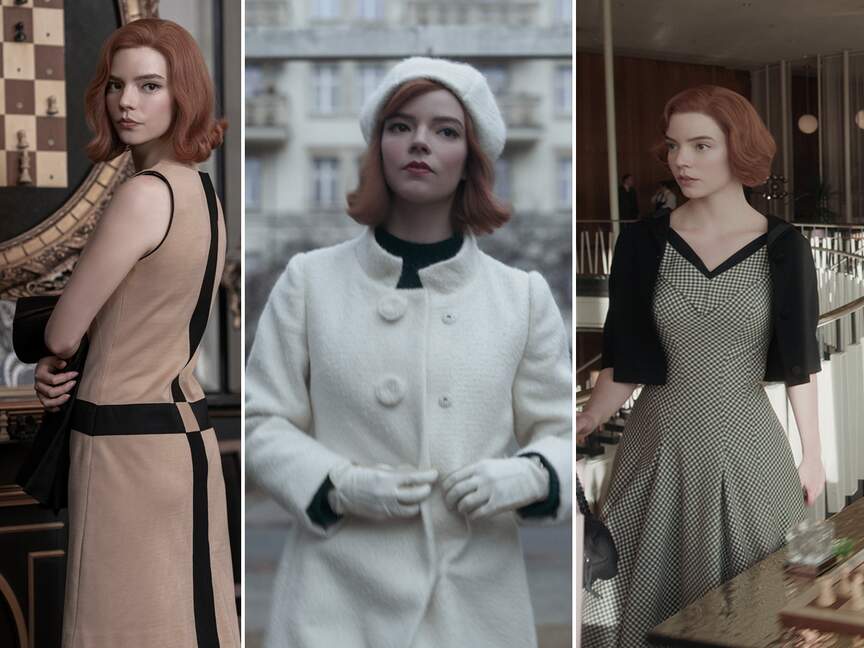 The Queen's Gambit: Beth's Style Is Based on Audrey Hepburn