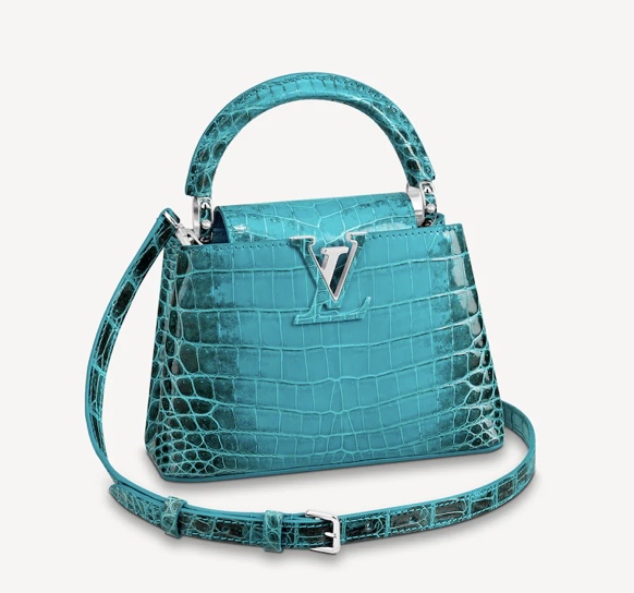 LV Capucines Mini Lizard Exotic Leather