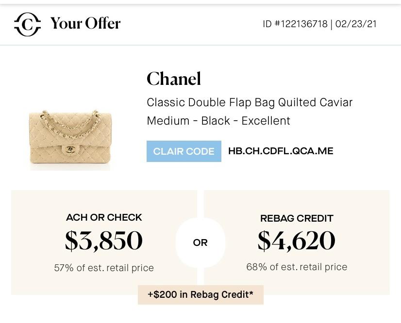 Buy Exclusive Chanel Blue Caviar Chevron Classic Flap Small Light Gold  Hardware, SALE