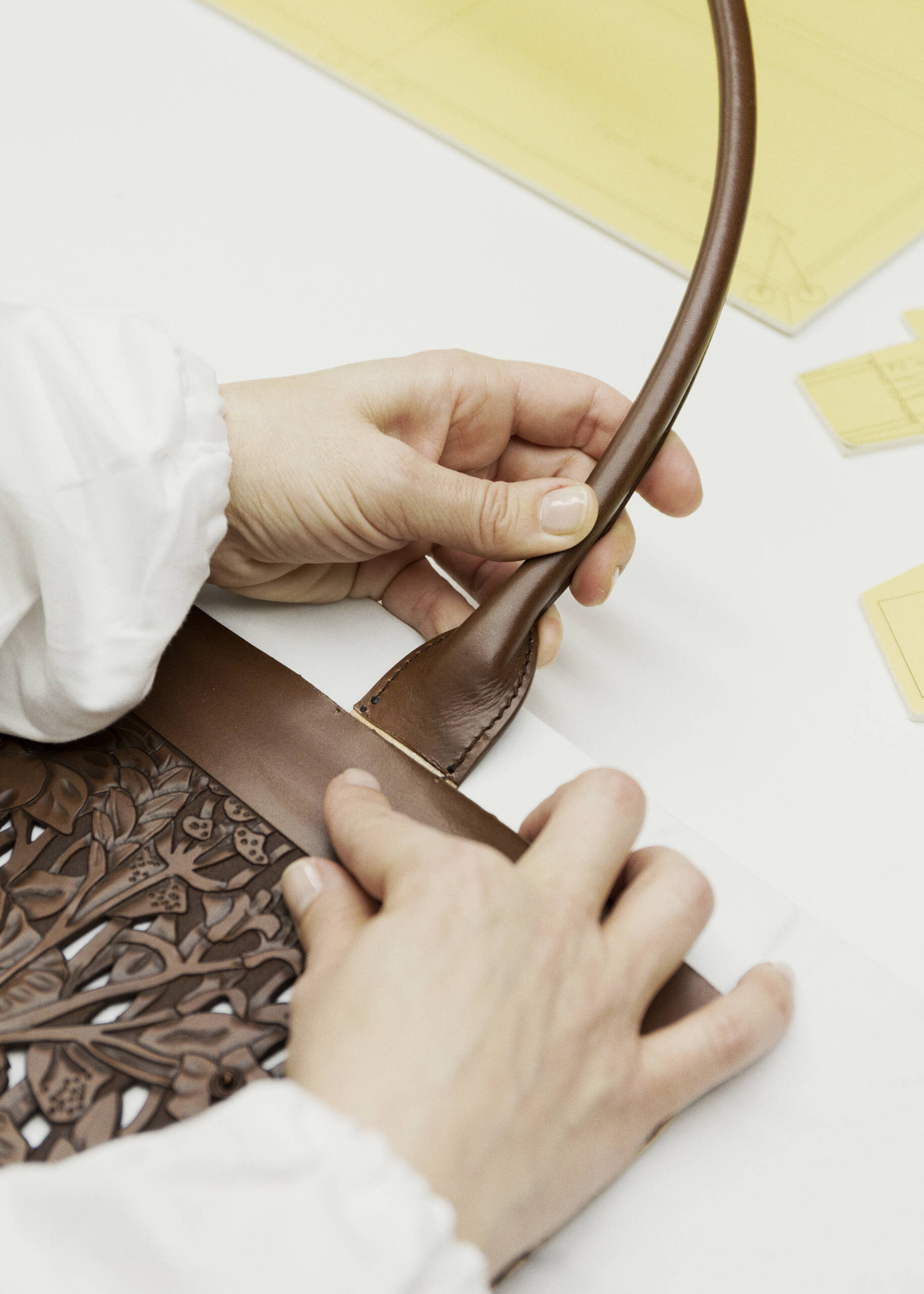 The Making of Dior's New SCULPTED Leather Book Tote