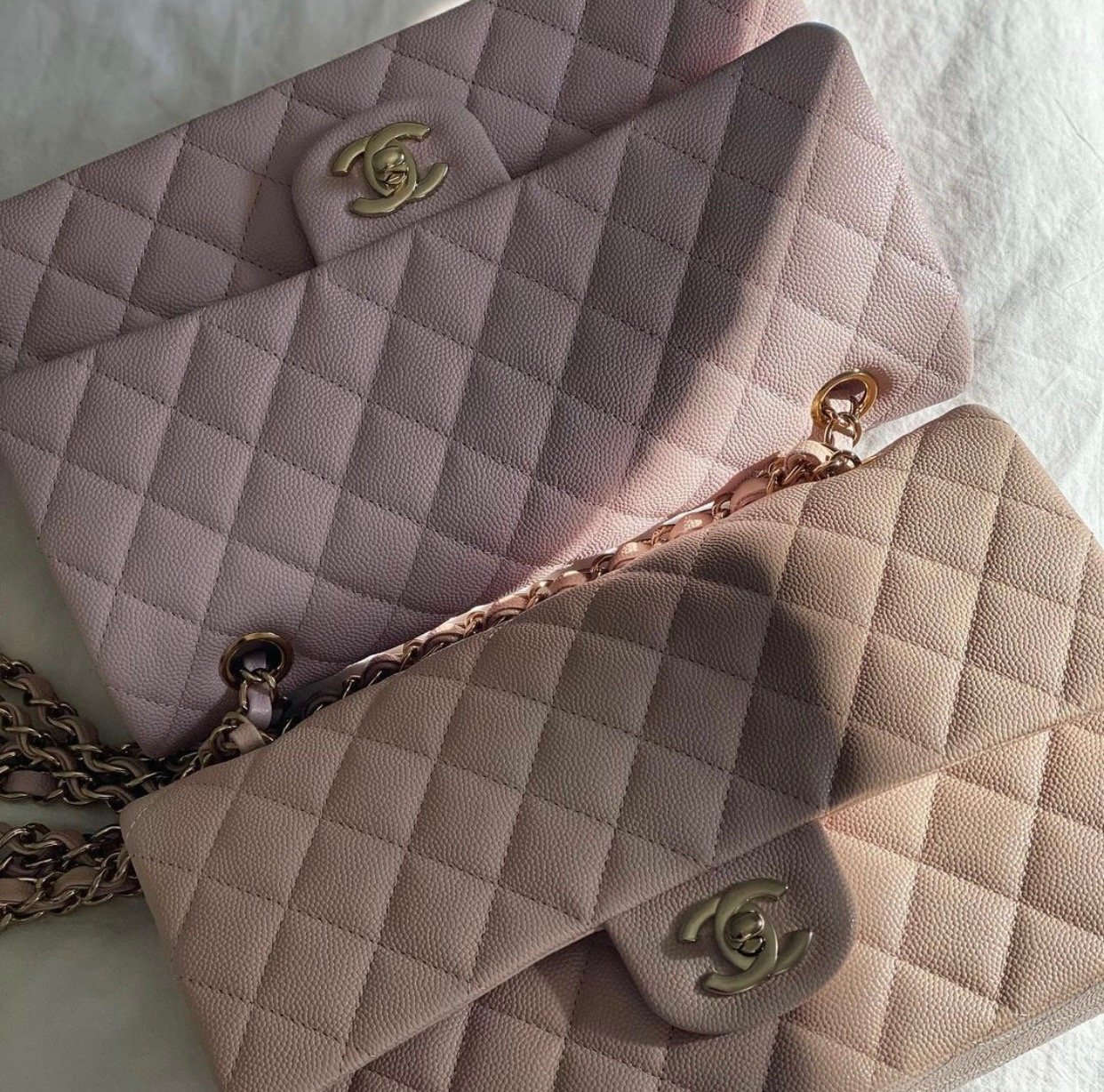 Review of New Chanel Leather Colors for 21S - PurseBop