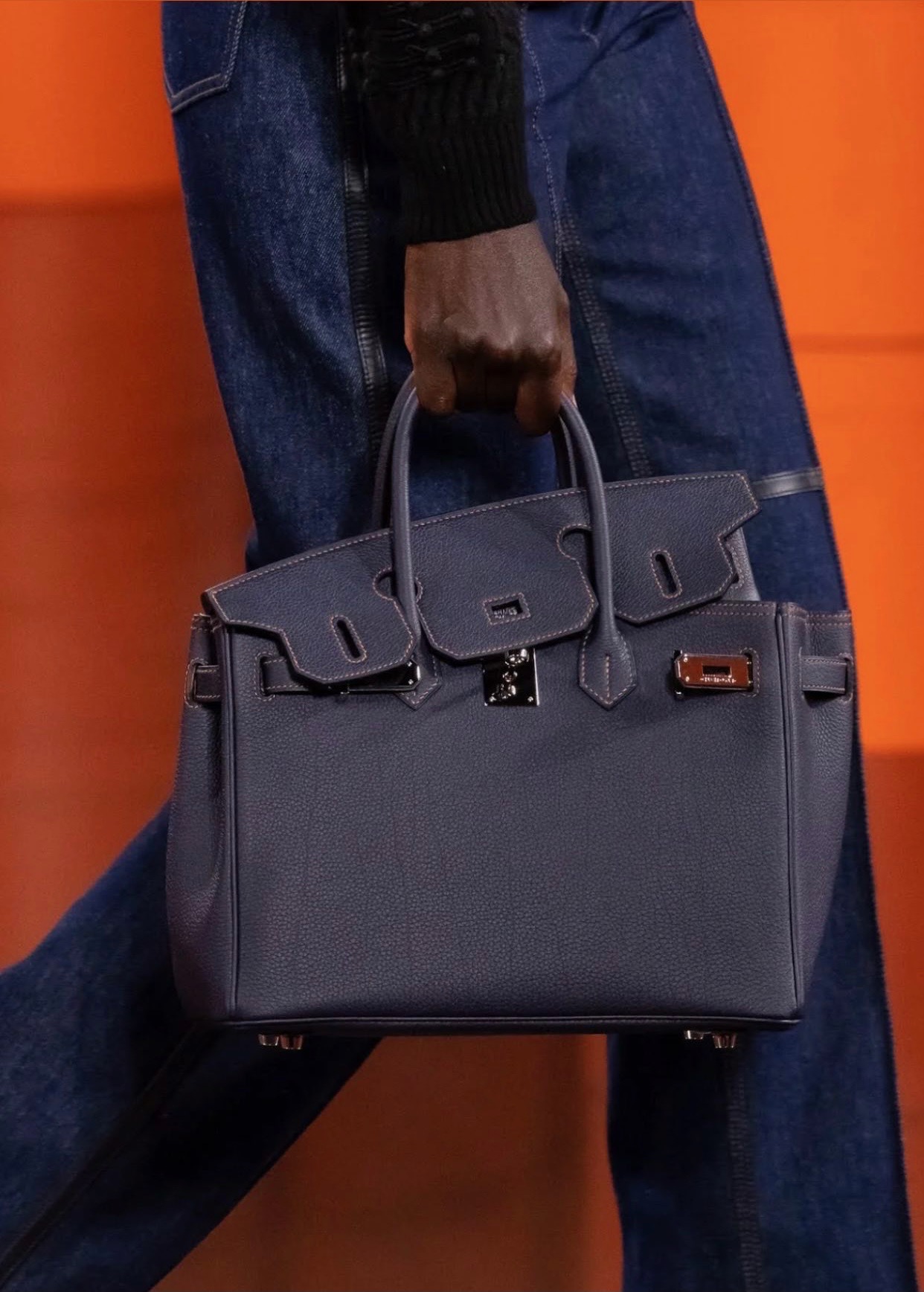 Hermes Birkin 30, 3-in-1, Black Togo