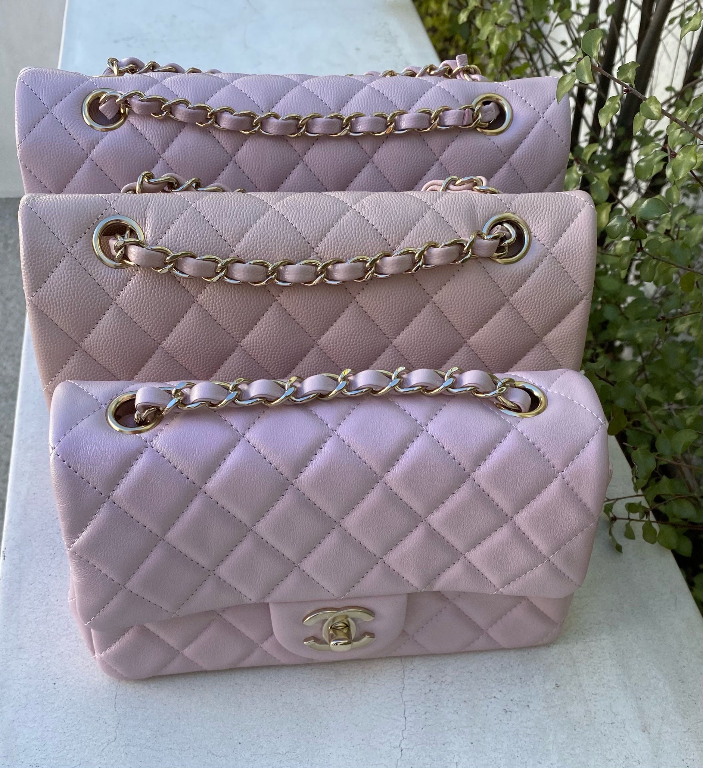 pink classic chanel