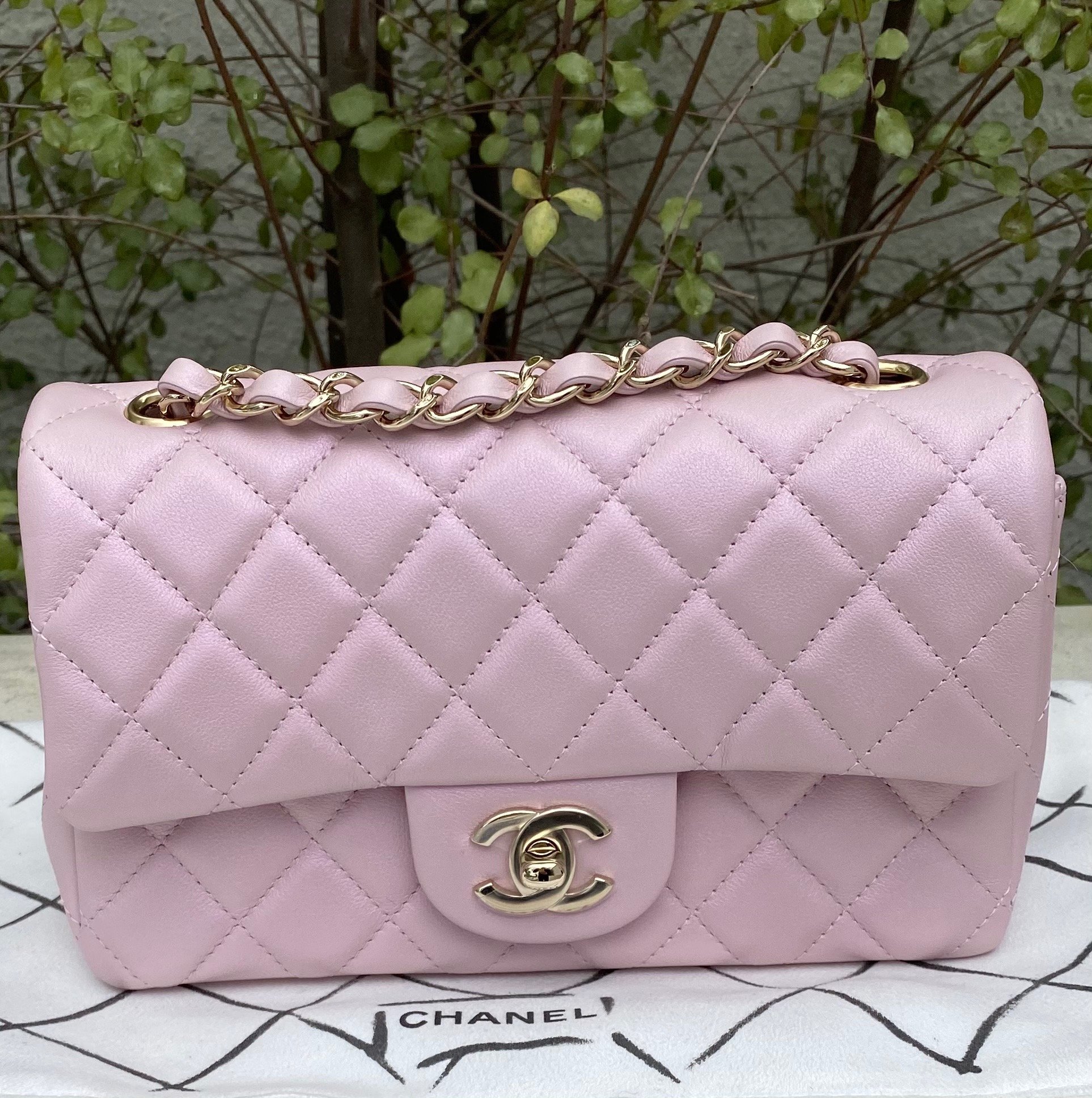 pink #chanel !  Pink chanel, Bags, Pink chanel bag