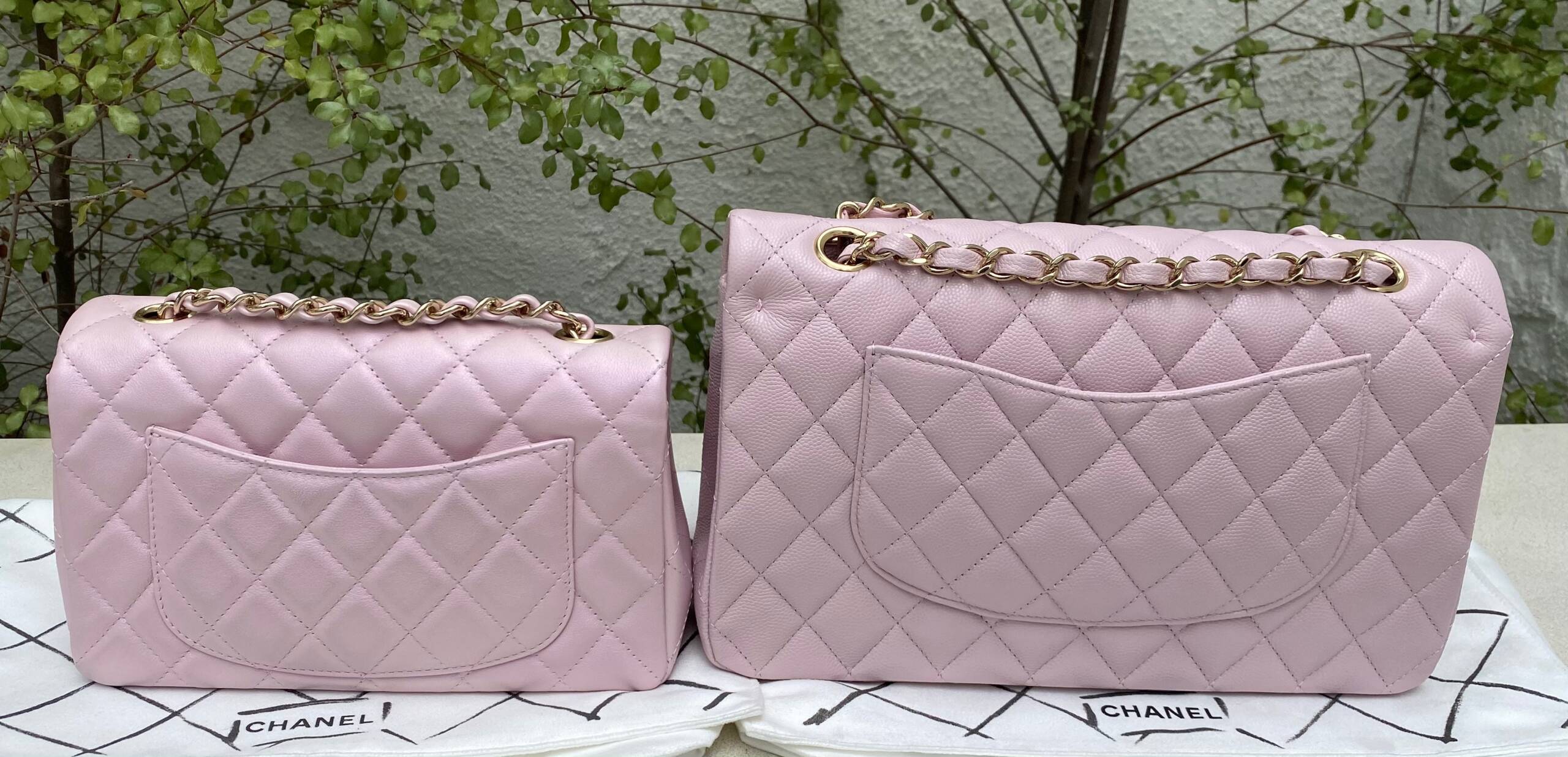 pink classic chanel