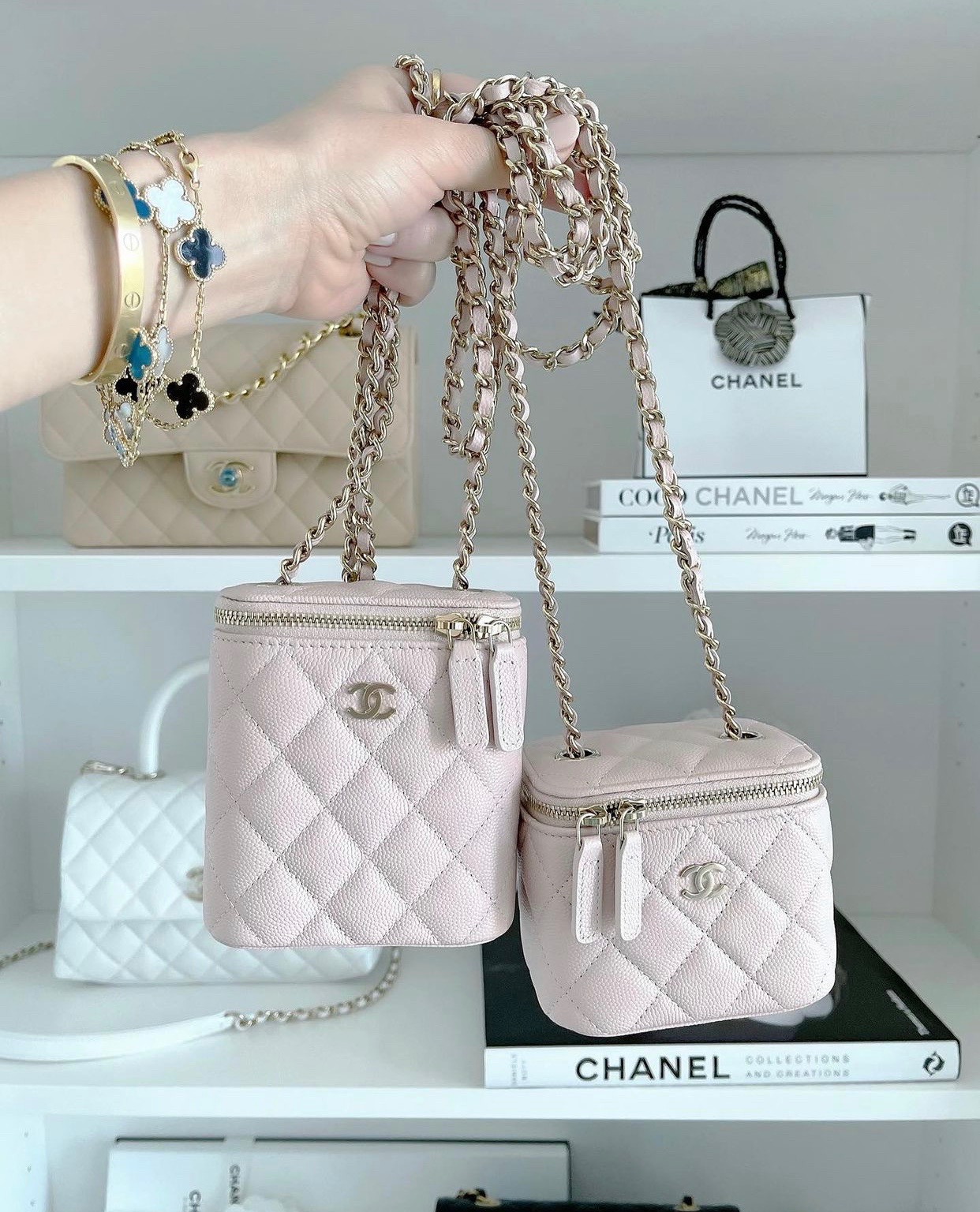 Battle of the Vanity Cases - Chanel Vs. Dior - PurseBop