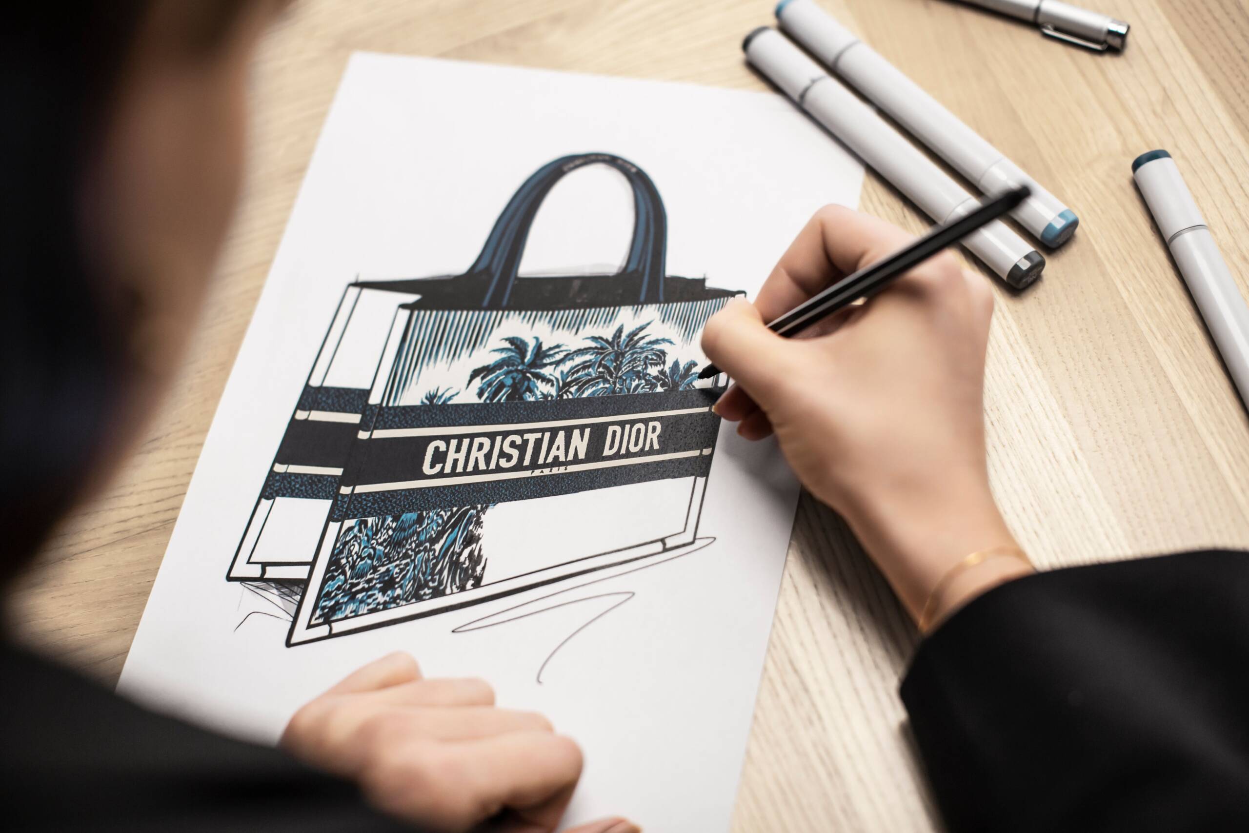 Dior book tote tropicalia deals