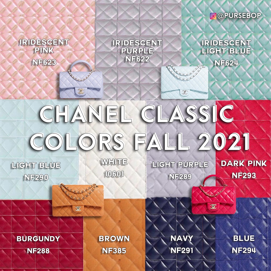 New Chanel Classic Flap Colors Coming for Fall 2021 - PurseBop