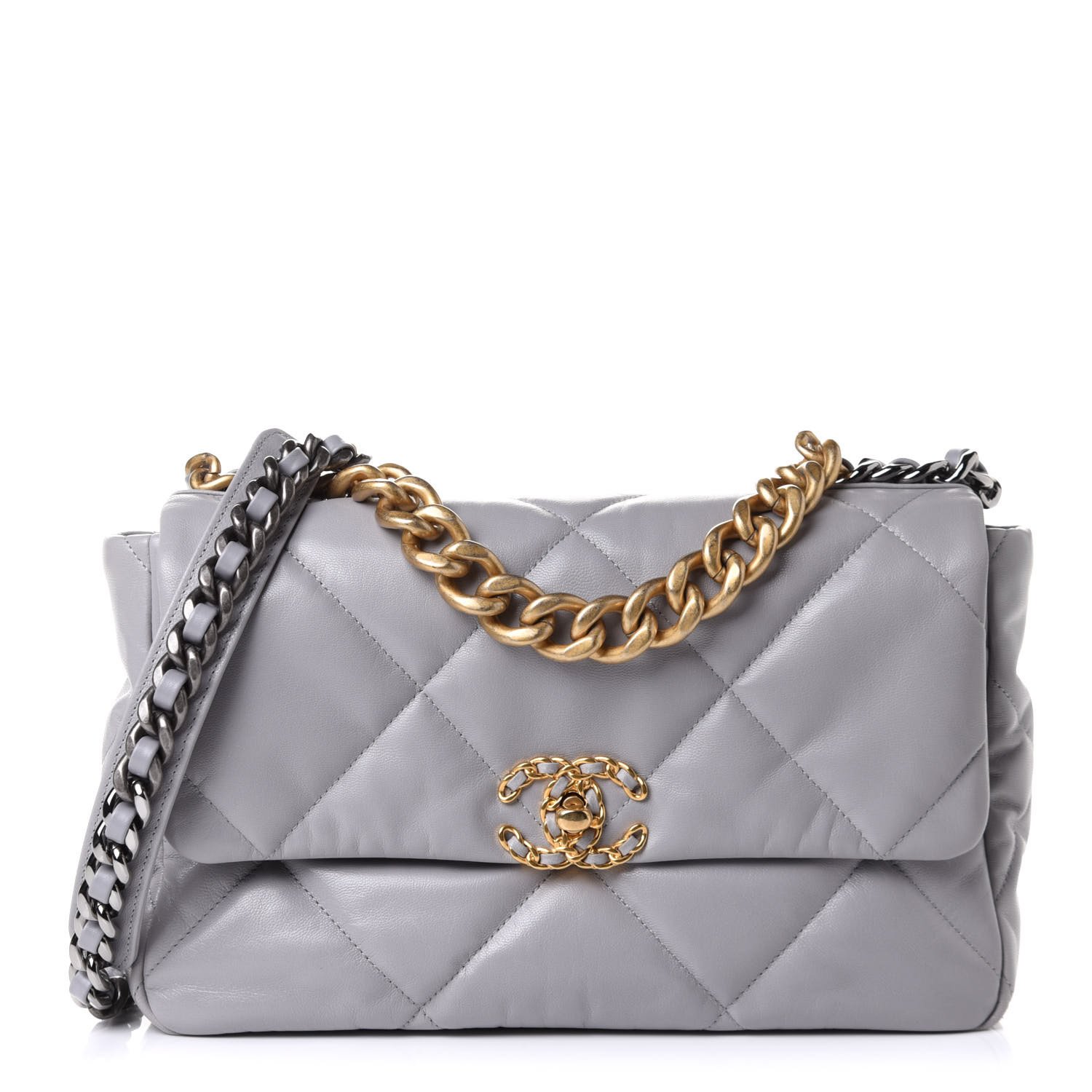 Chanel Brown Lambskin Medium Chanel 19 Flap Bag – LuxuryPromise