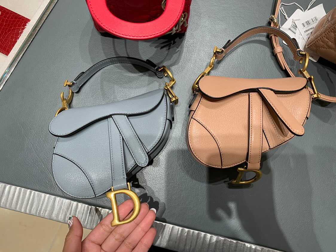 Dior Micro saddle bags 