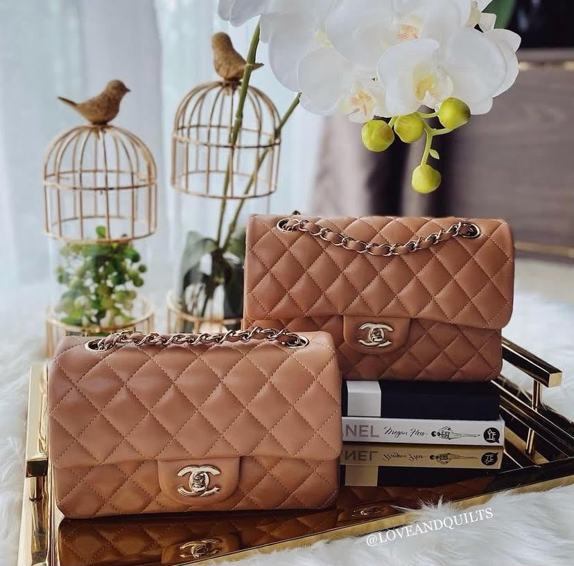 chanel 21p caramel