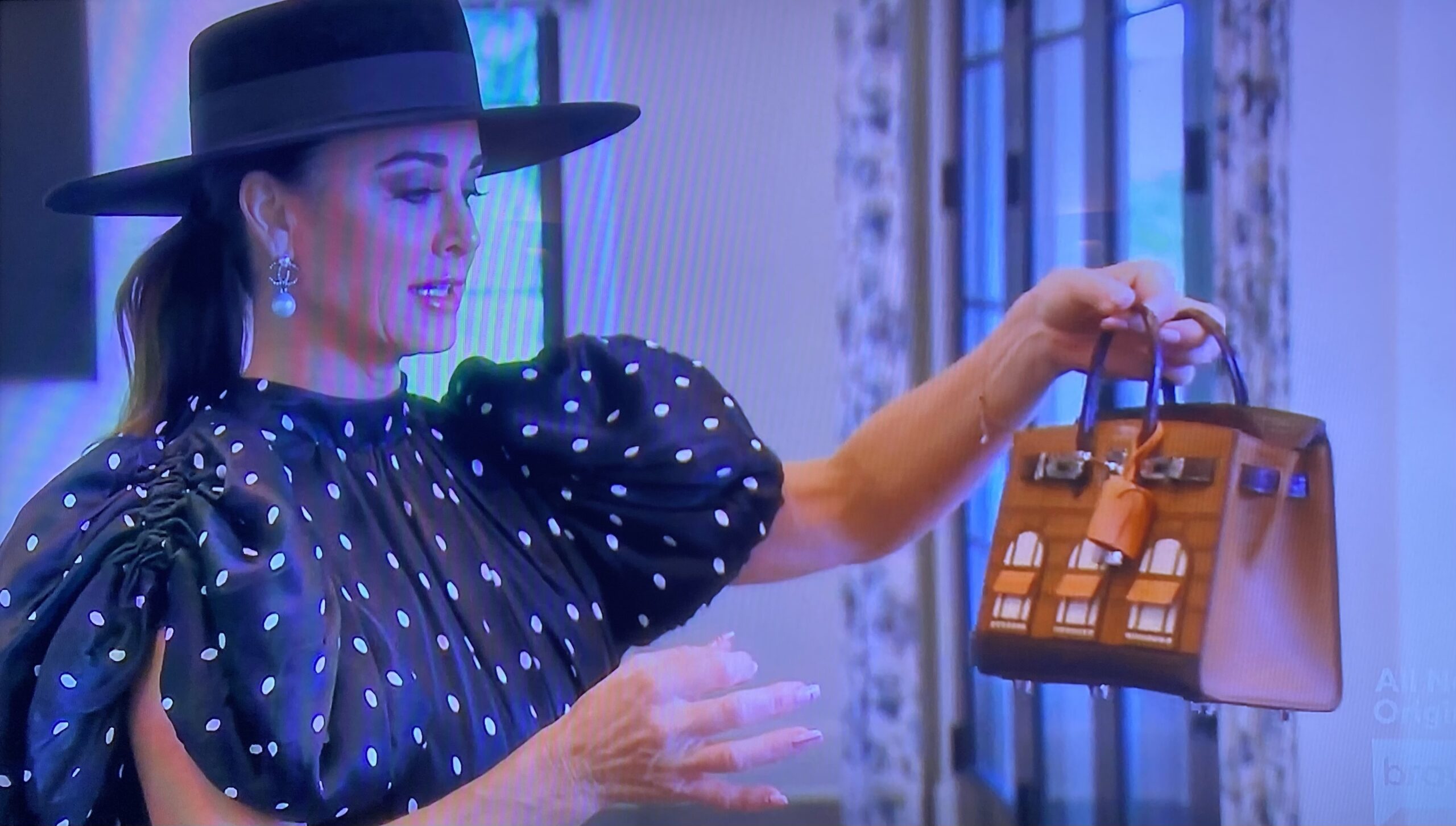 kyle richards chanel bag