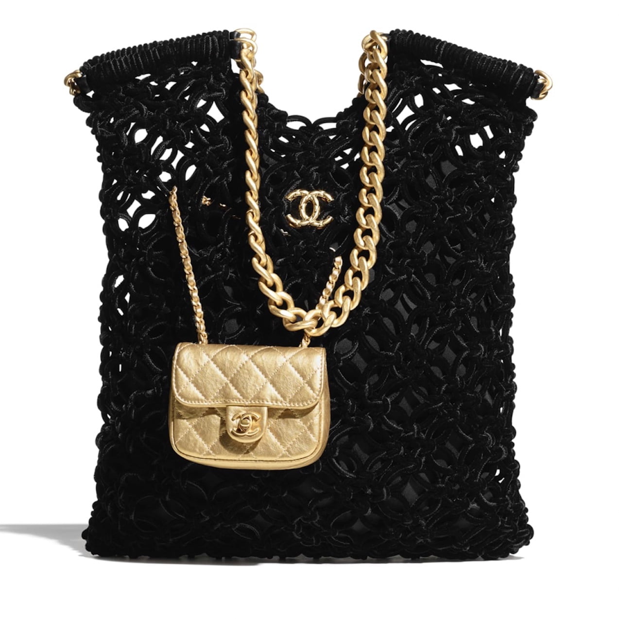 chanel tweed bag 2020