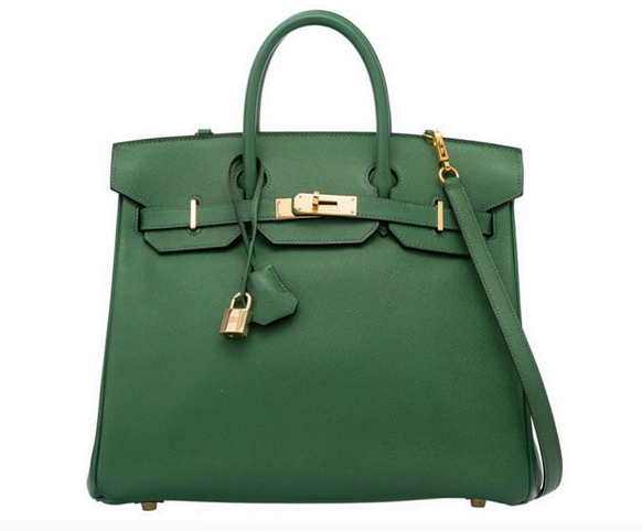 Women :: Bags :: Shoulder bags :: Hermès Birkin 25 Vert Amande