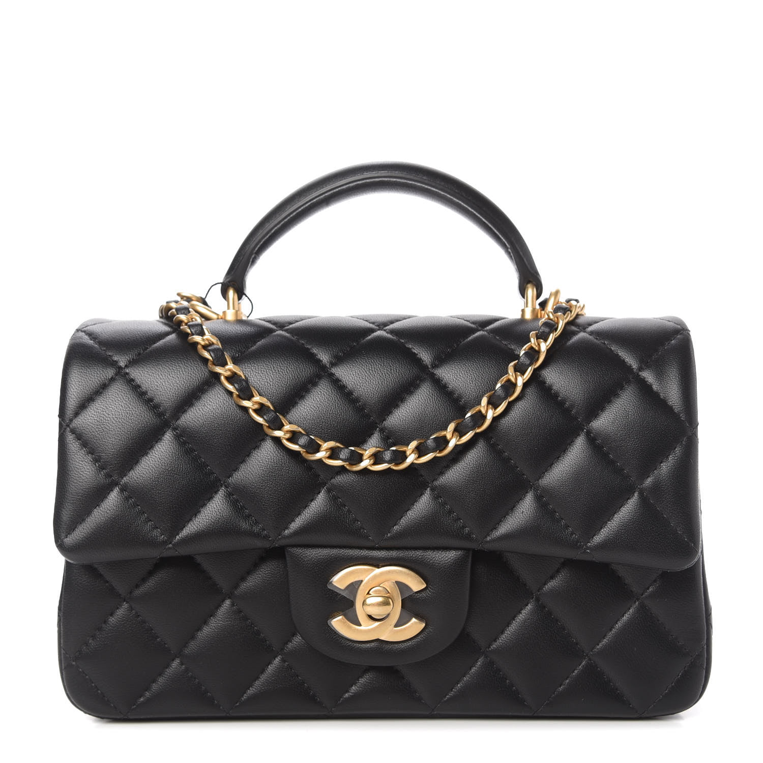 Chanel Classic Single Flap Quilted Lambskin Extra Mini Crossbody — Otra Vez  Couture Consignment