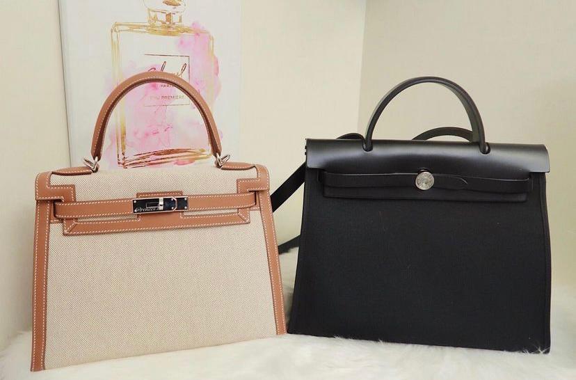 hermes herbag sizes