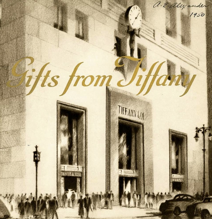 A shopper holds a bag from the Tiffany & Co. store on Fifth Avenue