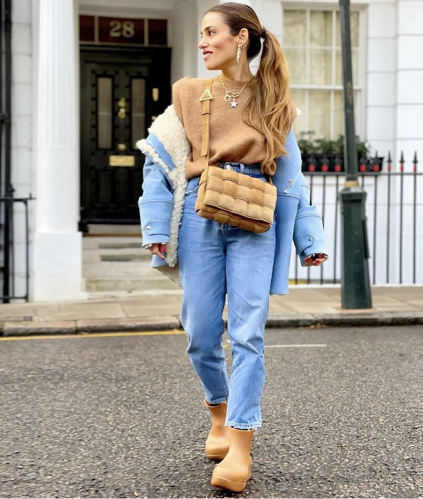 Street Style London FW SS19 - Louis Vuitton iconic Petit Malle Trunk Bag