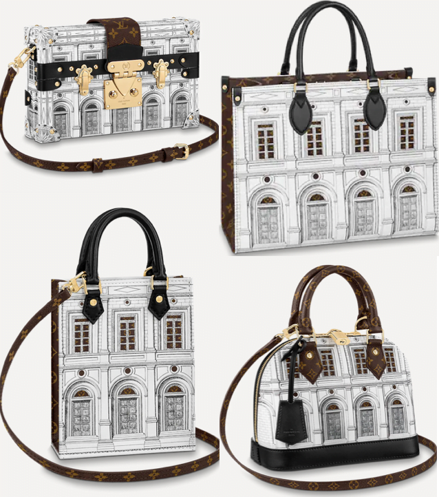 LOUIS VUITTON x Fornasetti Alma BB Bag