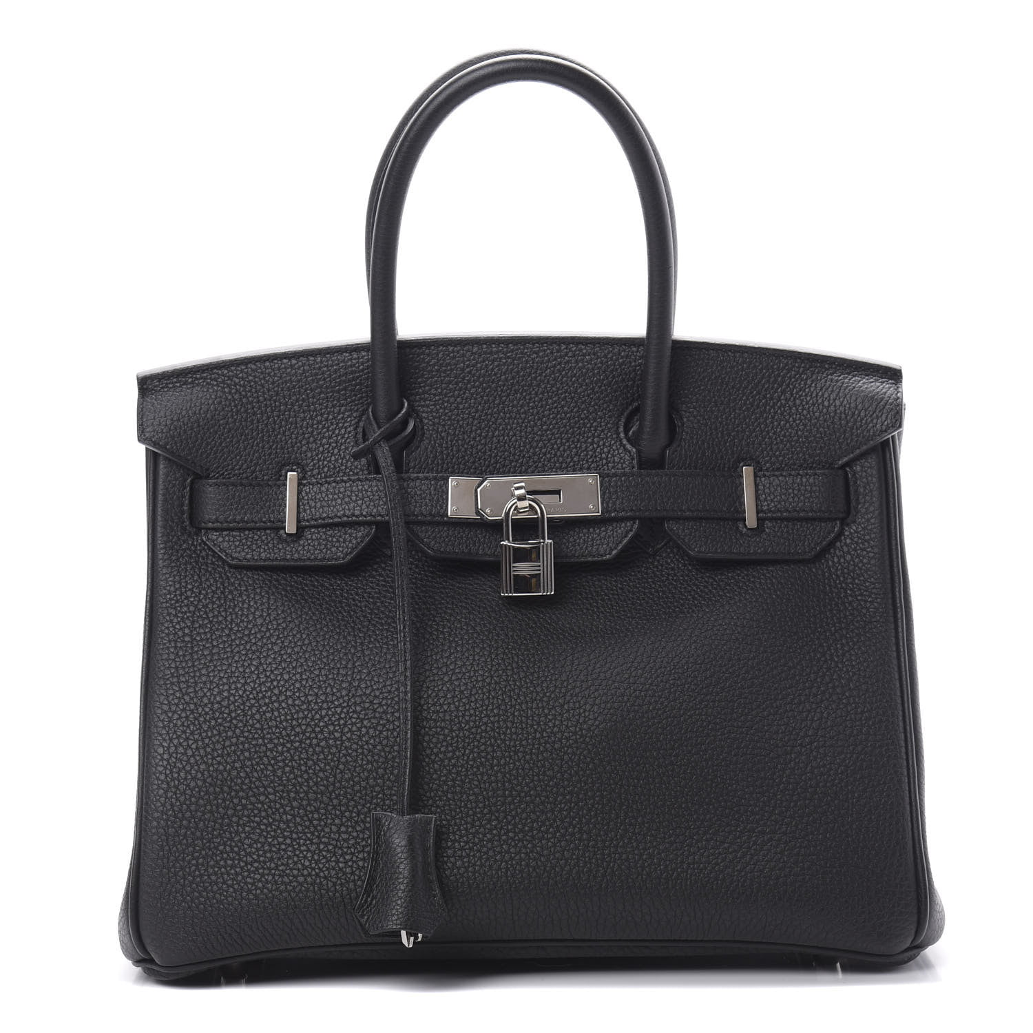 Hermès Kelly 28 In Black Box Leather With Palladium Hardware