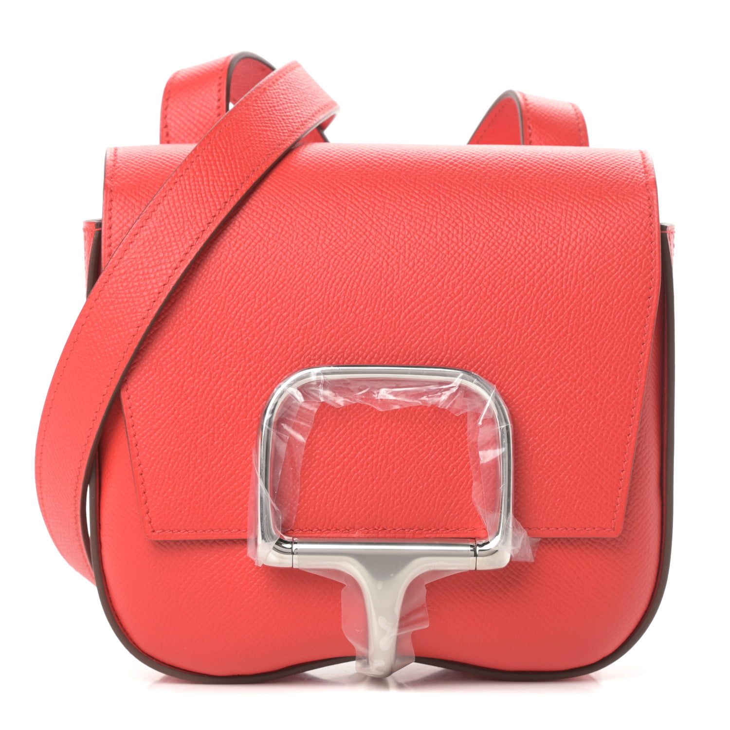 Replica Hermes Kelly Mini II Sellier Tri-color Bag In Red/Rose Extreme/Blue  Epsom Calfskin