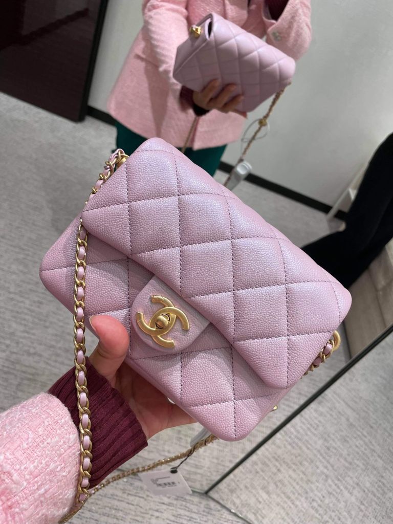 chanel 21k mini flap bag